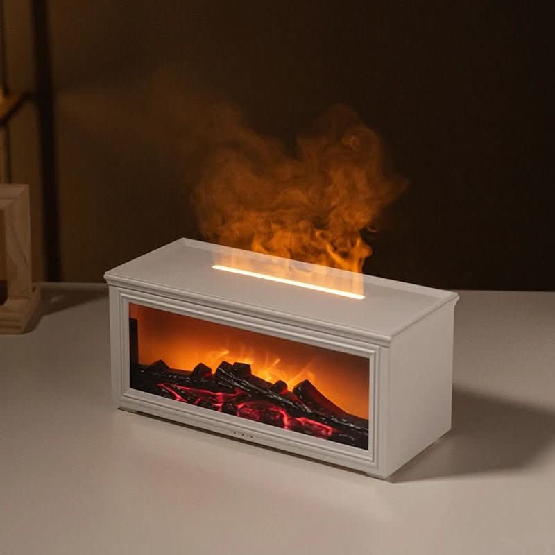 Aromatherapy Fireplace Diffuser - AuraGlow