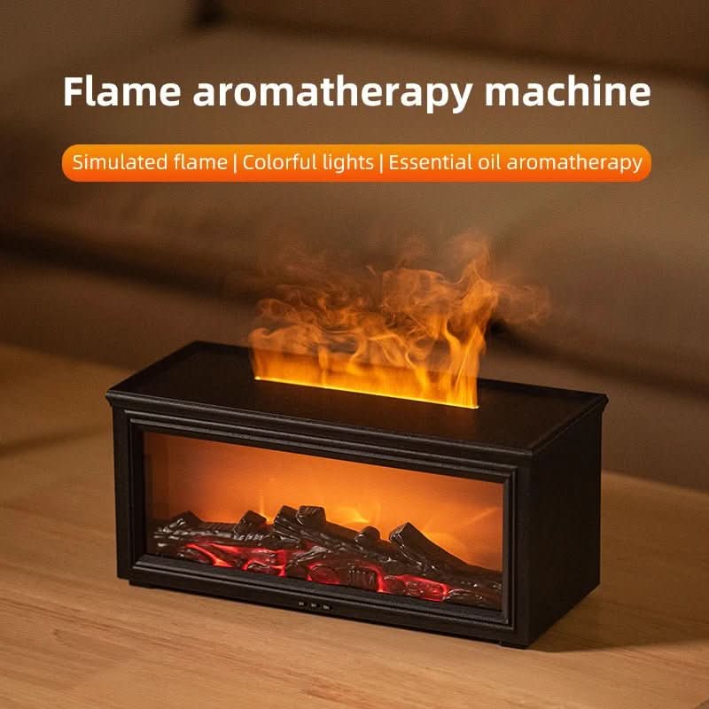 Aromatherapy Fireplace Diffuser - AuraGlow