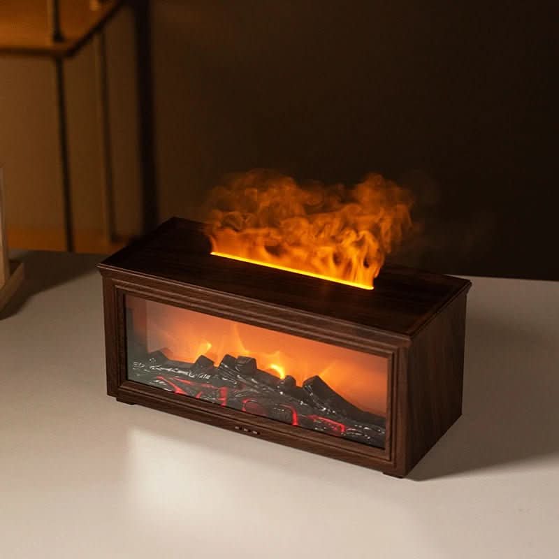Aromatherapy Fireplace Diffuser - AuraGlow