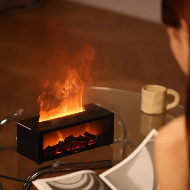 Aromatherapy Humidifier with Flame Effect - LuxeMist