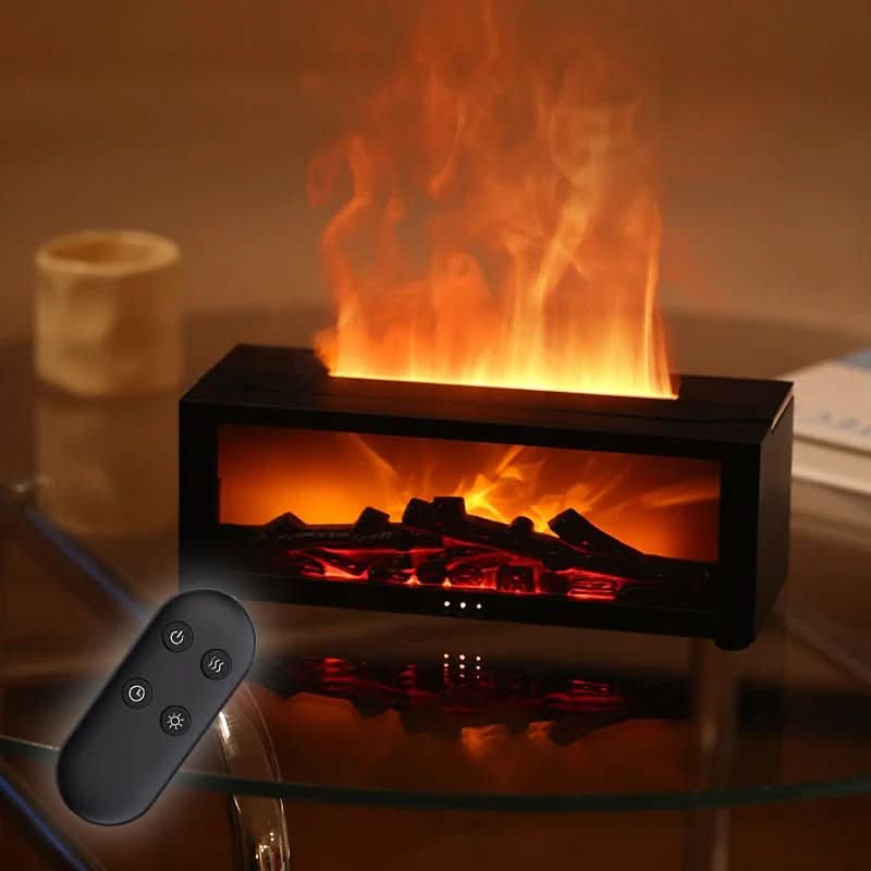 Aromatherapy Humidifier with Flame Effect - LuxeMist