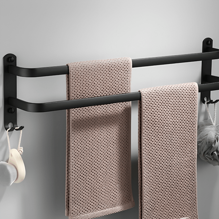Aluminum Wall-Mounted Bathroom Shelf - LuxeHome