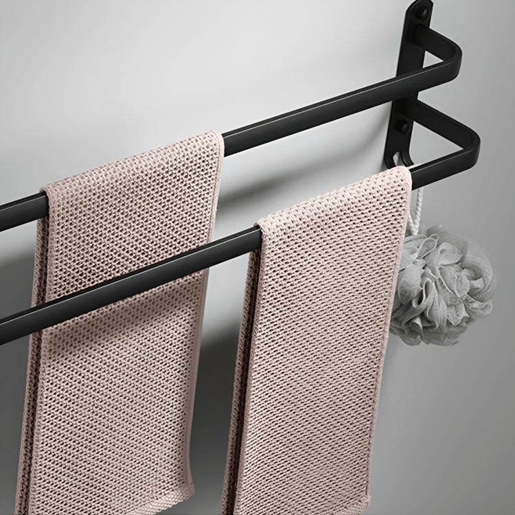 Aluminum Wall-Mounted Bathroom Shelf - LuxeHome