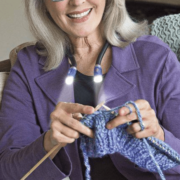 GlowFlex - Premium Flexible LED Neck Lamp for Hands-Free Lighting