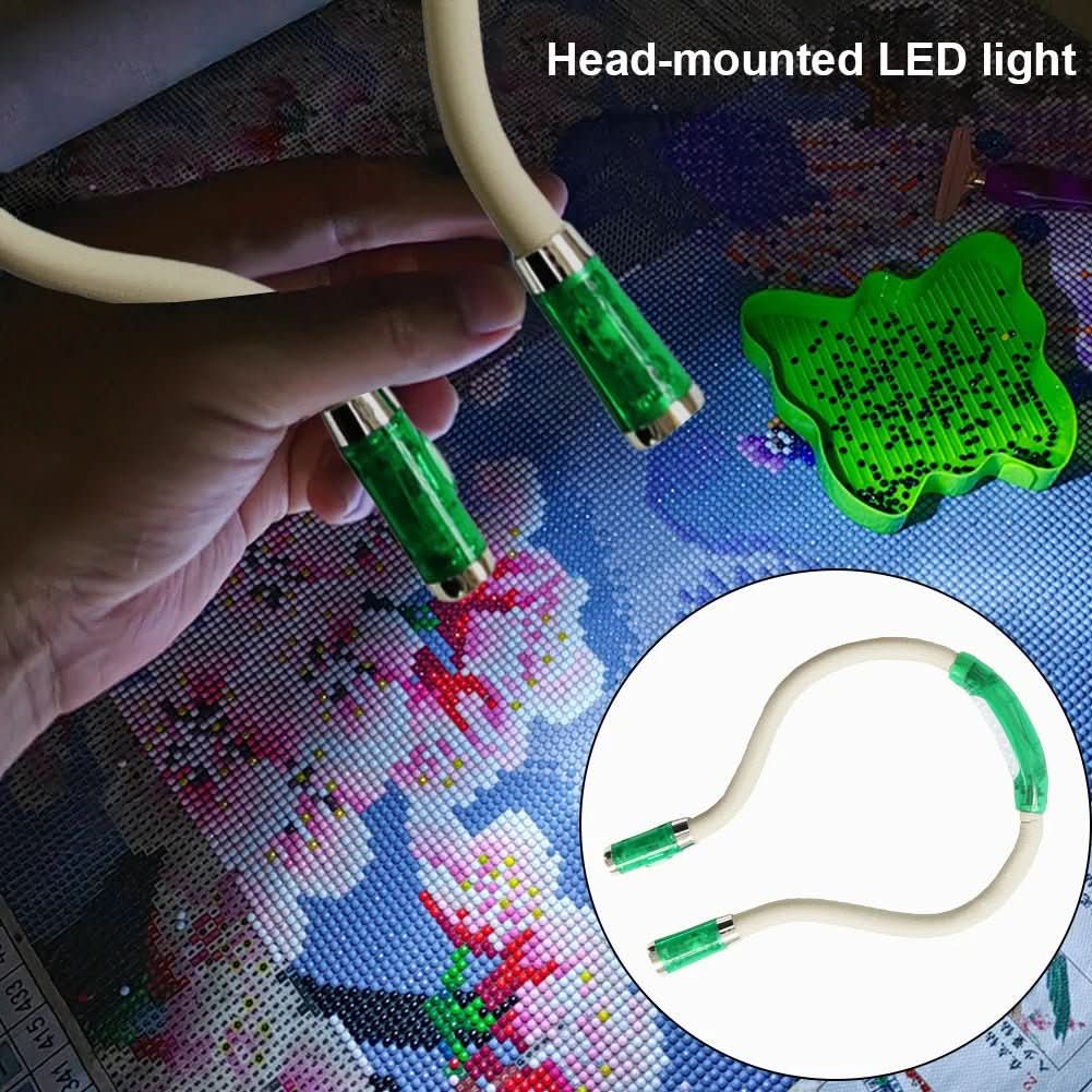GlowFlex - Premium Flexible LED Neck Lamp for Hands-Free Lighting