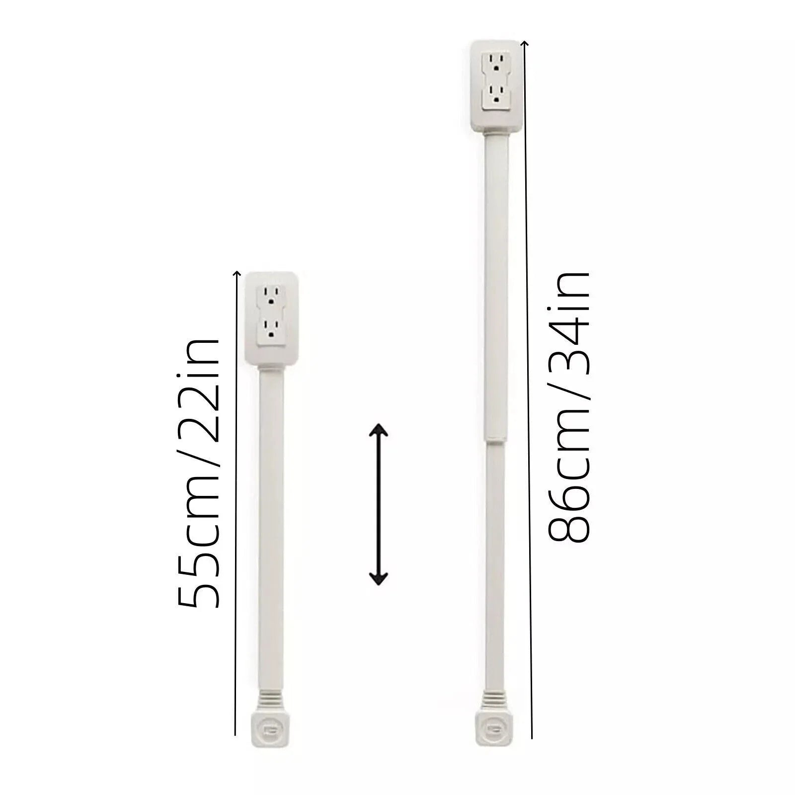 PowerPlug™ FlexiReach Outlet Extender with 4 USB Ports
