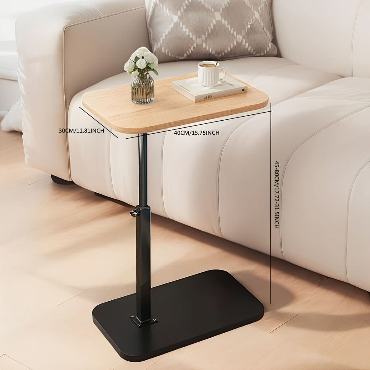 Adjustable Side Table - LuxeNest