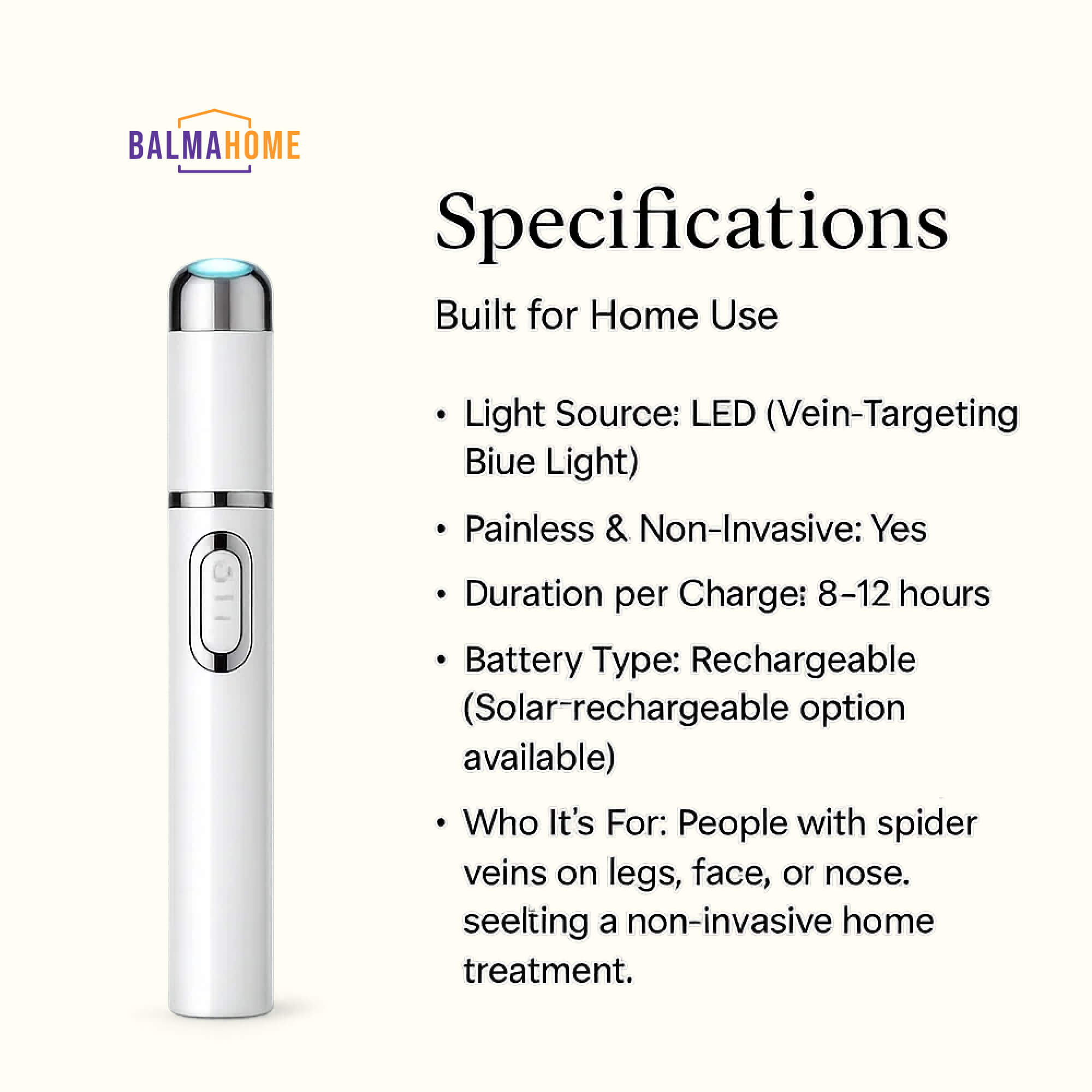 Blue Light Therapy Device - ClearSkin Essentials