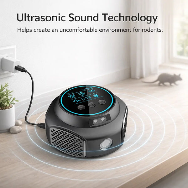 Ultrasonic Rodent Repeller - PestGuard Pro