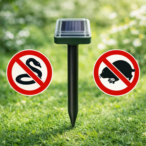 Solar Snake Repeller Stake - EcoGuard Solutions