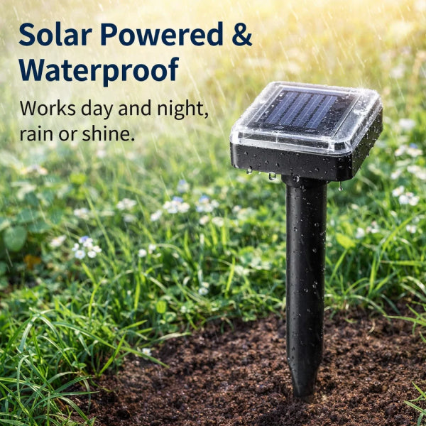 Solar Snake Repeller Stake - EcoGuard Solutions