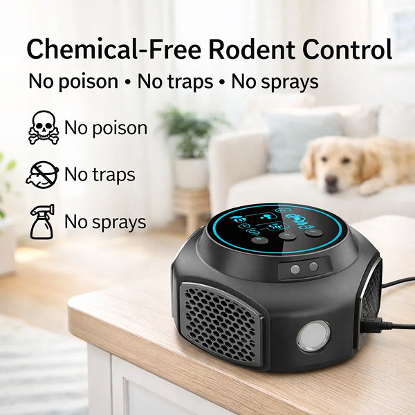 Ultrasonic Rodent Repeller - PestGuard Pro
