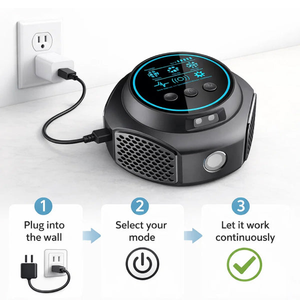 Ultrasonic Insect Repeller - PureGuard