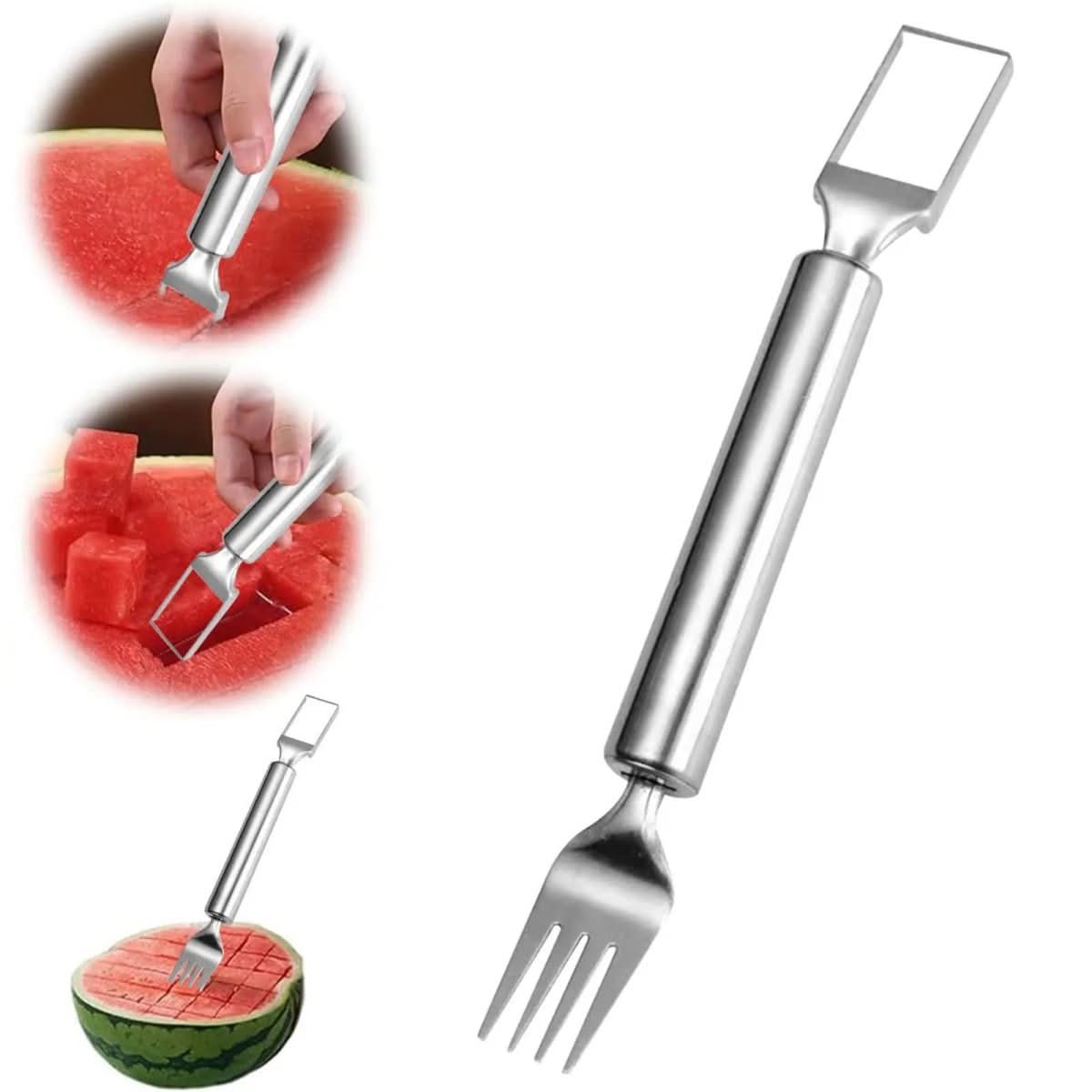 Fruit Cutter with Fork - FreshSlice Essentials