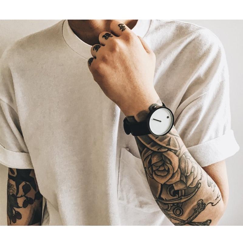 Quartz Watch for Men - LuxeTime Black Designer Timepiece