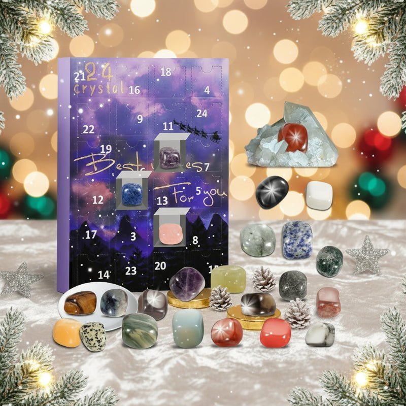 Crystal Advent Calendar - GemAura 24-Day Festive Collection
