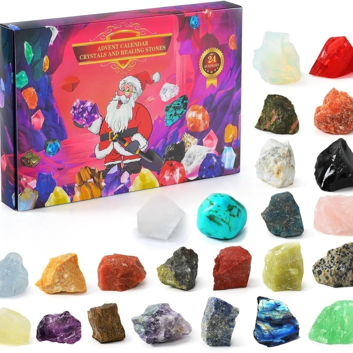 Crystal Advent Calendar - GemAura 24-Day Festive Collection