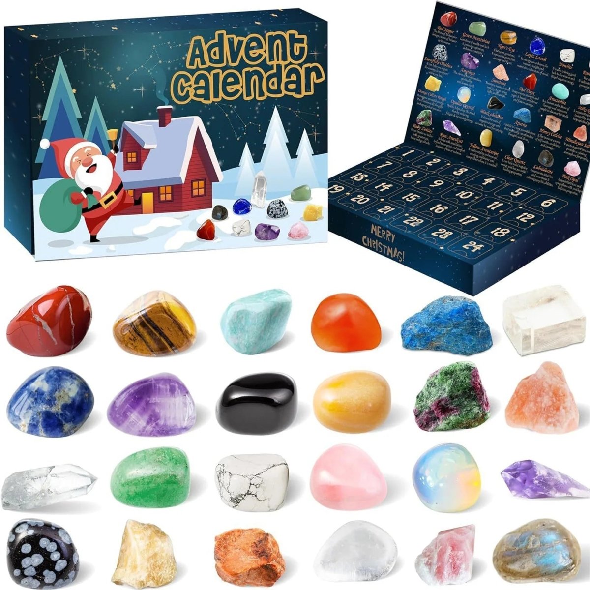 Crystal Advent Calendar - GemAura 24-Day Festive Collection