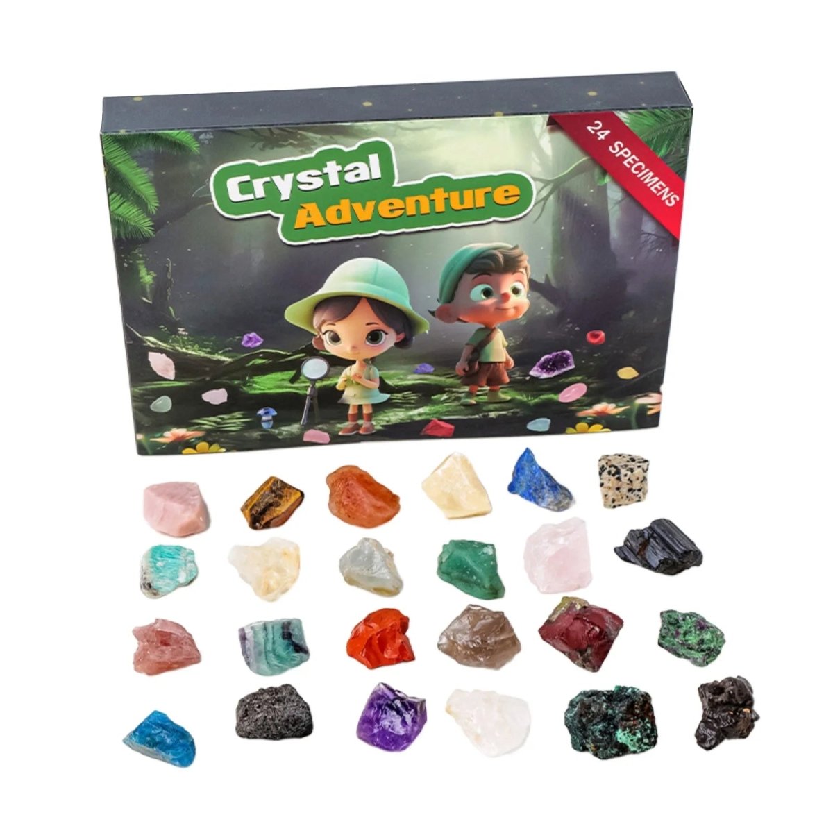 Crystal Advent Calendar - GemAura 24-Day Festive Collection