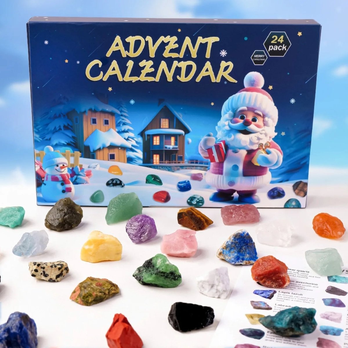 Crystal Advent Calendar - GemAura 24-Day Festive Collection