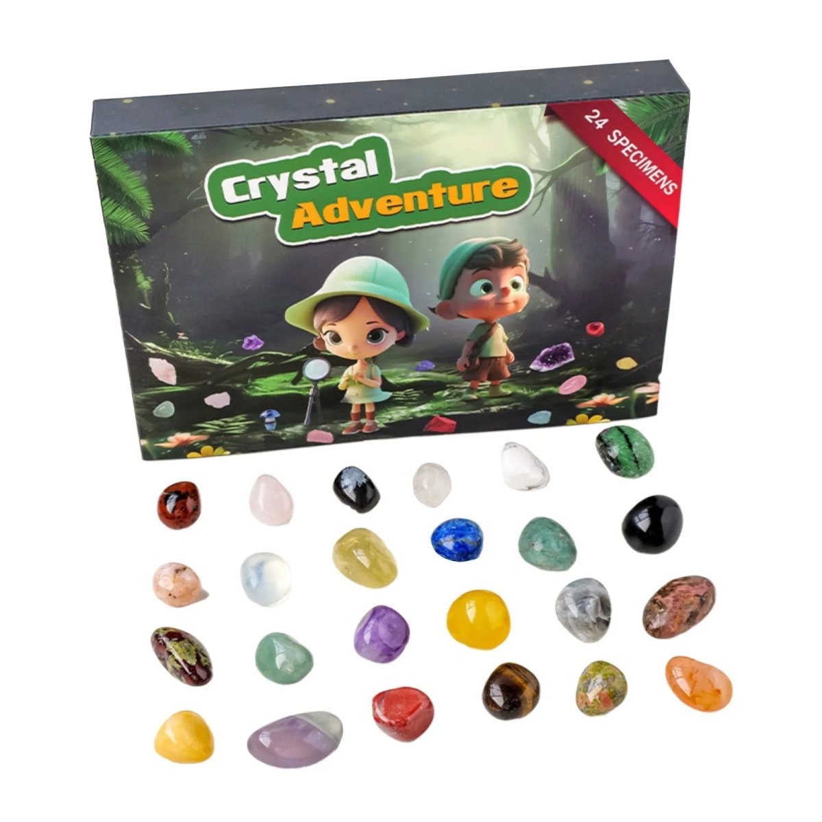 Crystal Advent Calendar - GemAura 24-Day Festive Collection