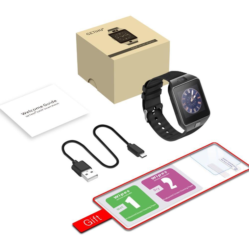 Smartwatch DZ09 - LuxeTech Bluetooth Watch with Camera