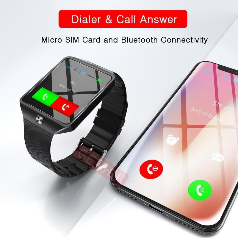 Smartwatch DZ09 - LuxeTech Bluetooth Watch with Camera