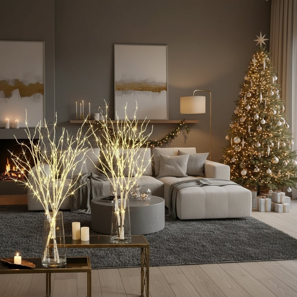 Warm White LED String Lights - Luminara Glow