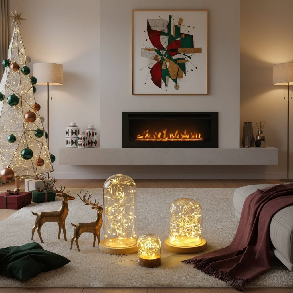 Warm White LED String Lights - Luminara Glow