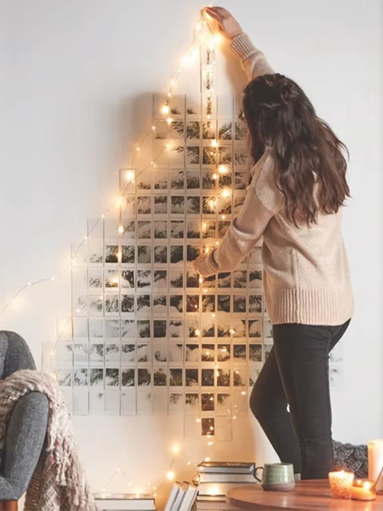 Warm White LED String Lights - Luminara Glow