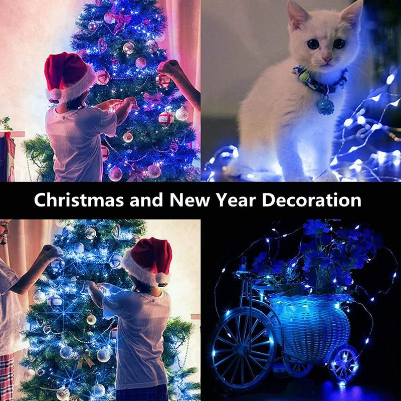 Warm White LED String Lights - Luminara Glow