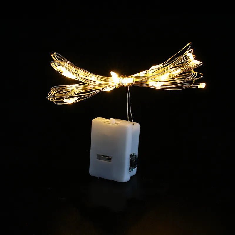 Warm White LED String Lights - Luminara Glow