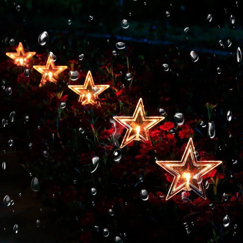 Twinkle Lights - Lumina 10m LED Star String Lights for Garden
