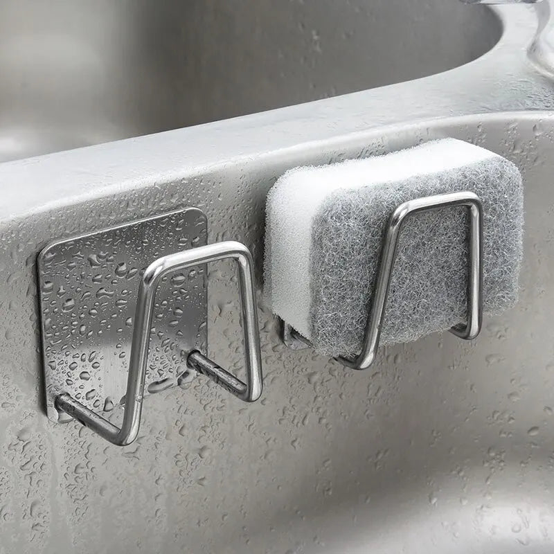 Sponge Organizer - LuxeSpace Stainless Steel Sink Solution