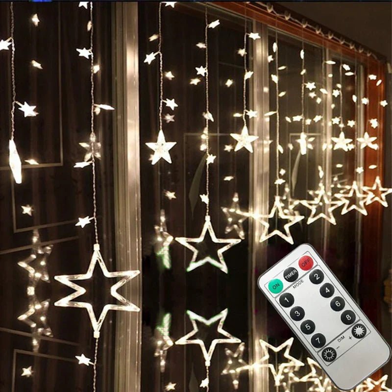 Twinkling Star String Lights - Luminara Luxe