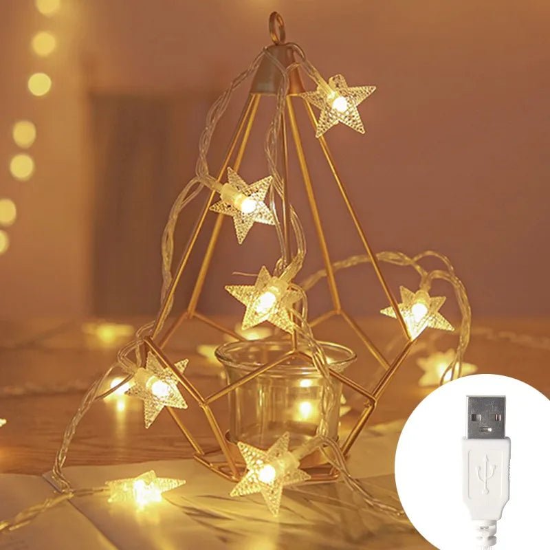 Colorful LED String Lights - Luminara Glow