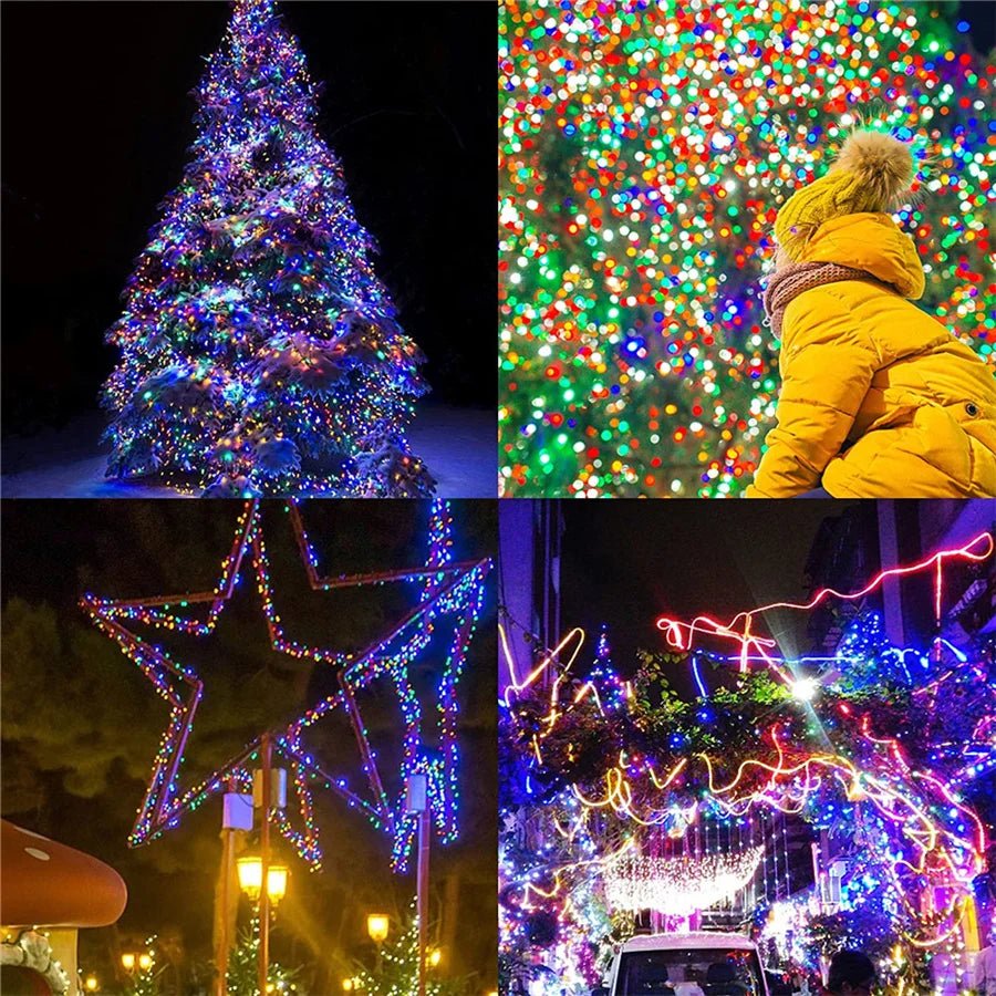 Warm White LED String Lights - Lumina Decor