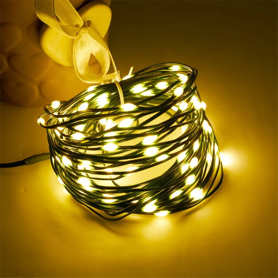 Warm White LED String Lights - Lumina Decor