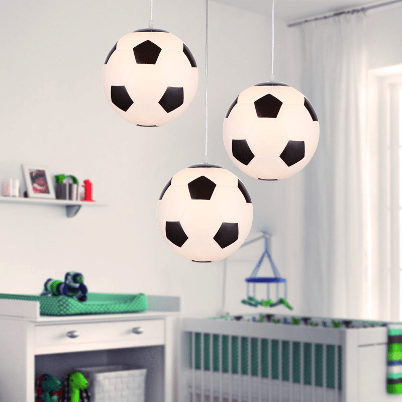 Football-Themed LED Ceiling Light - LumaKids