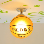 Football-Themed LED Ceiling Light - LumaKids