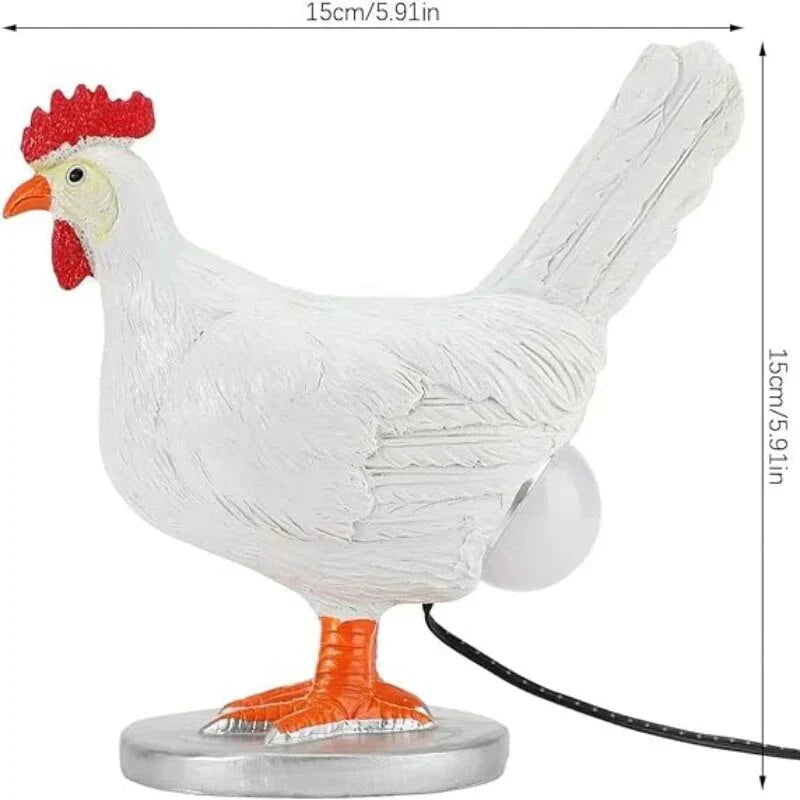 Charming Chicken Table Lamp - LumaNest