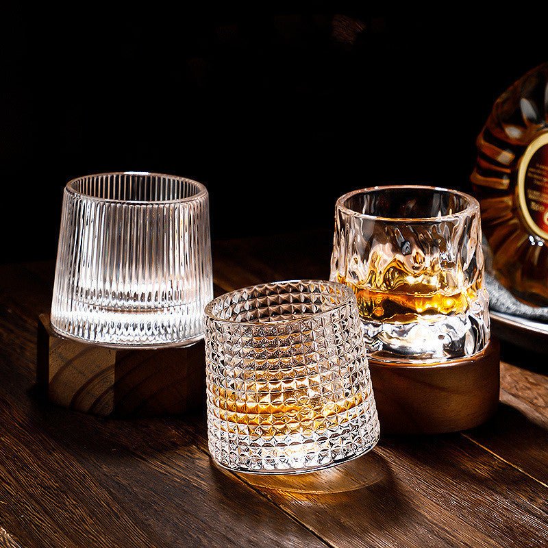 Whiskey Swirl Glasses - Luxe Spirits Collection