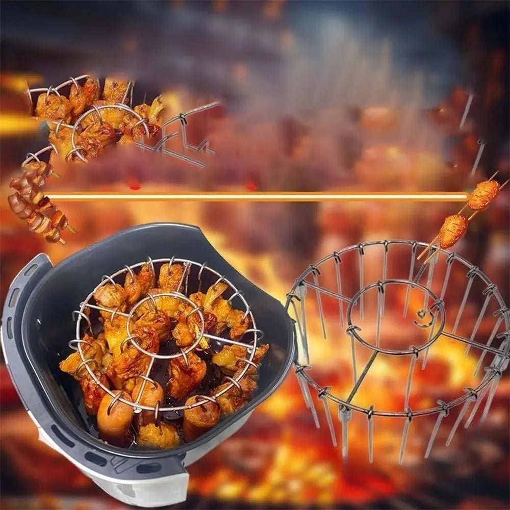 Grill Rack - Elevate BBQ Cooking with SteelMaster Design