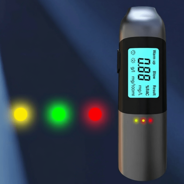 Alcohol Breathalyzer - Veloce Tech Instant Tester with USB Charging