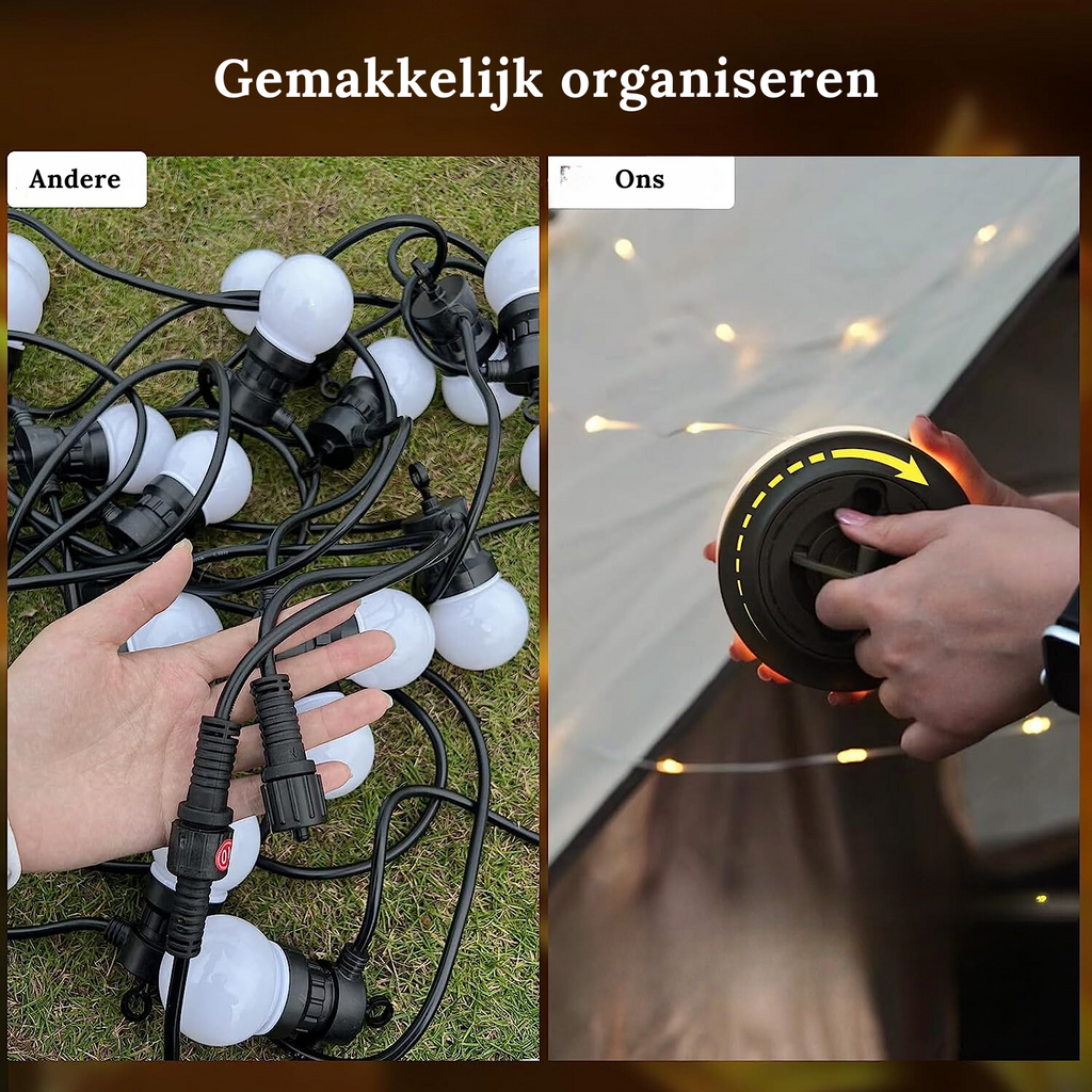 Luminous LED String Lights - Celestial Glow
