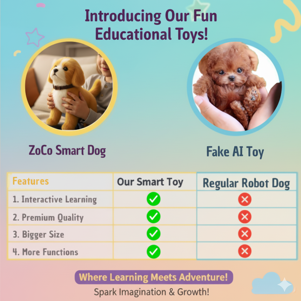 Interactive Plush Dog Toy - Pawsitive Play
