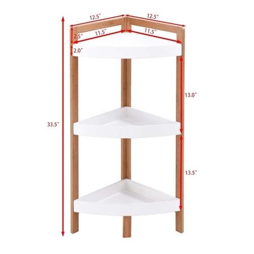 3-Tier Corner Shelf - LuxeHome Essentials