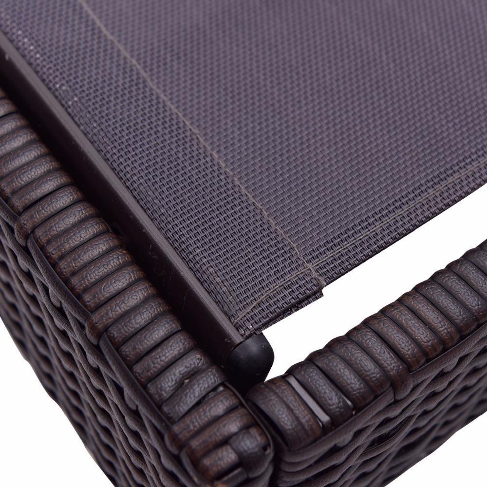 Adjustable Wicker Lounge Chair - LuxeOutdoor