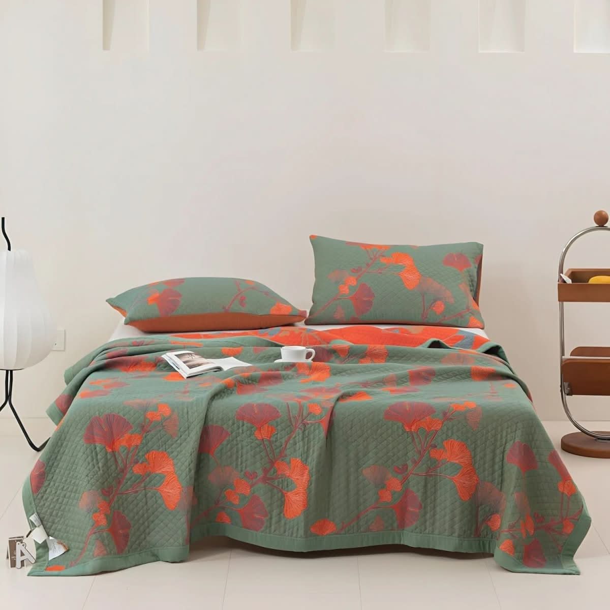 Botanical Cotton Quilt Set - LuxeNest