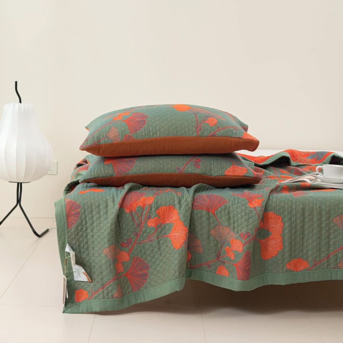 Botanical Cotton Quilt Set - LuxeNest
